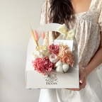 Blushing in Pink Preserved Bloom Box