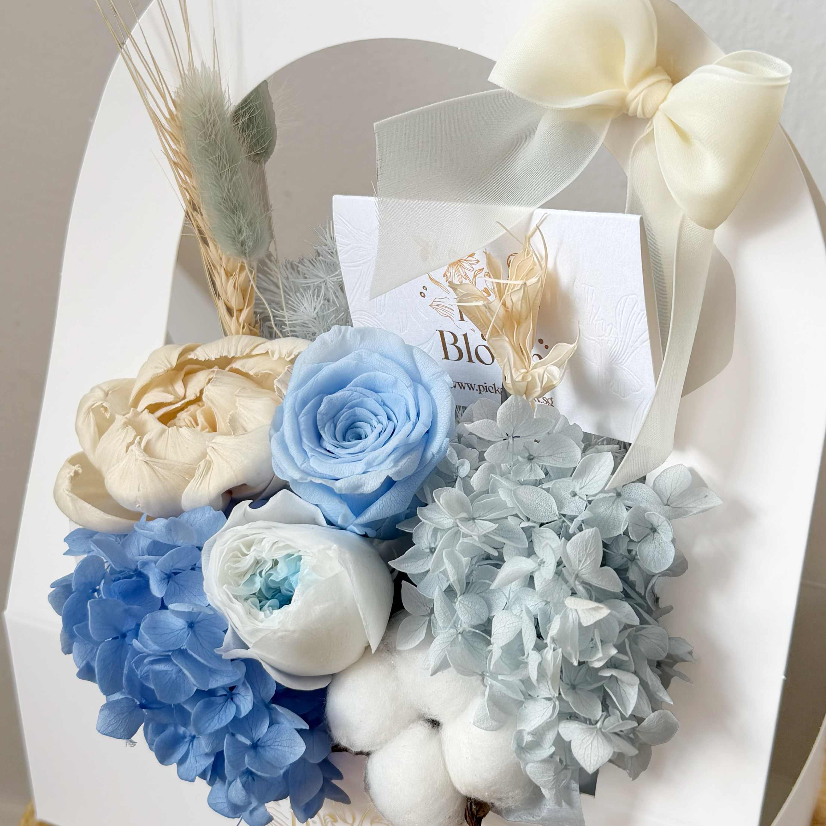 Blue Serenity Preserved Bloom Box